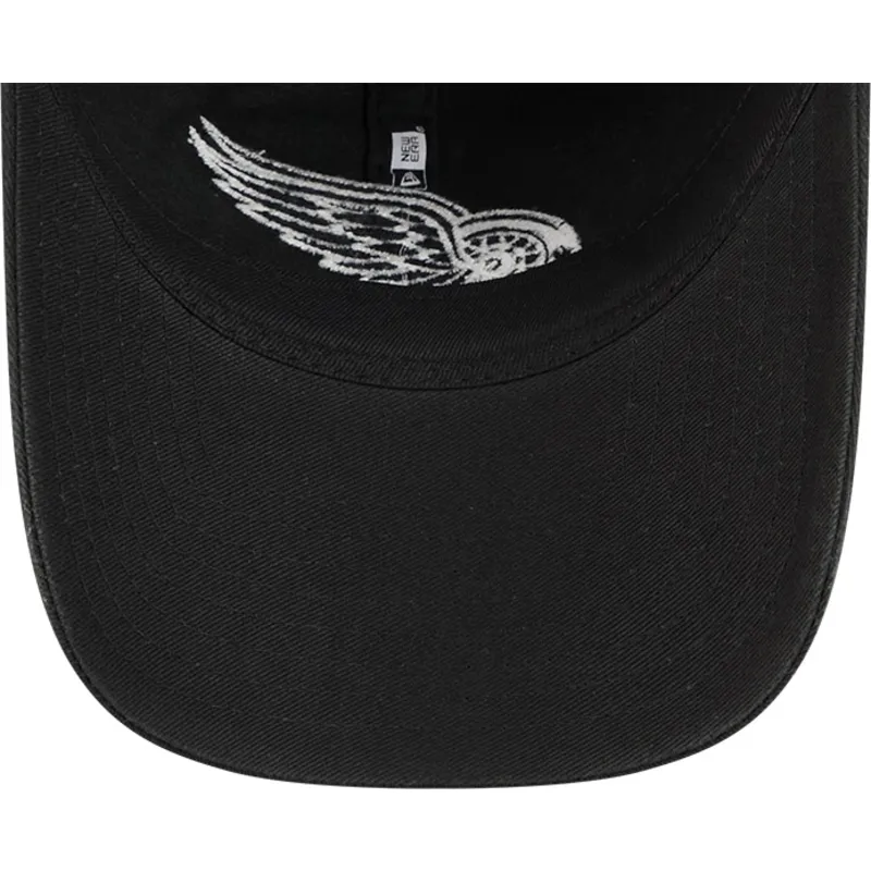 czapka-z-zakrzywionym-daszkiem-czarna-regulowana-9twenty-stamp-detroit-red-wings-nhl-new-era