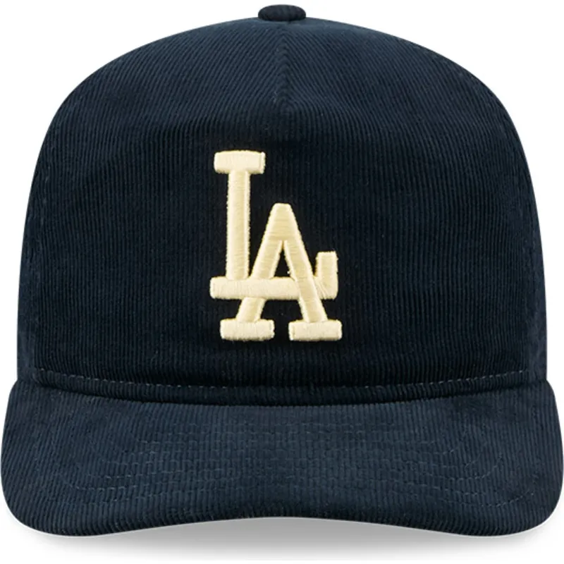 marineblaue-gebogene-snapback-kappe-golfer-nostalgic-der-los-angeles-dodgers-mlb-von-new-era