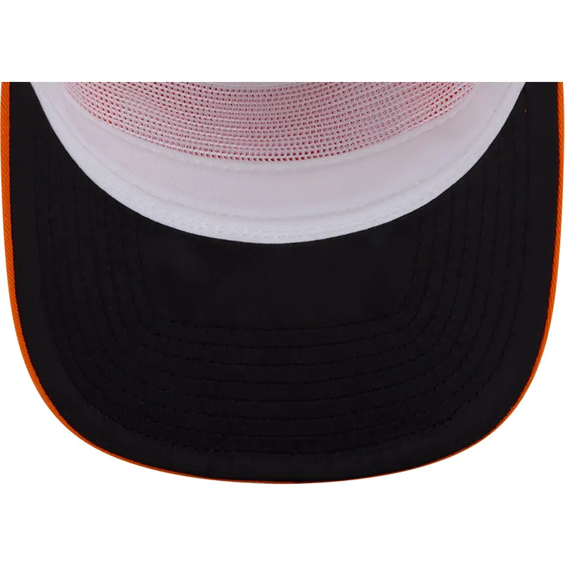 pomaranczowo-biala-czapka-z-zakrzywionym-daszkiem-snapback-19twenty-embroidered-patch-anaheim-ducks-nhl-new-era