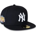 marinbla-platt-keps-justerad-59fifty-world-series-2009-side-patch-fran-new-york-yankees-mlb-av-new-era
