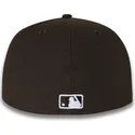 casquette-plate-marron-ajustee-59fifty-nyc-side-new-york-yankees-mlb-new-era