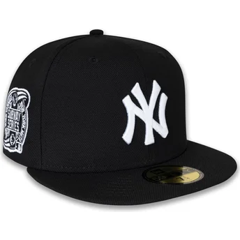 Svart platt keps justerad 59FIFTY Subway Series från New York Yankees MLB av New Era