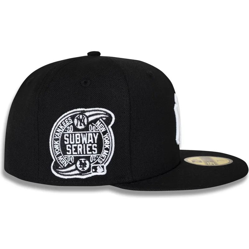 cepur-plakana-melns-pieguloss-59fifty-subway-series-no-new-york-yankees-mlb-no-new-era