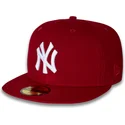 cepur-plakana-sarkans-pieguloss-59fifty-side-dominican-republic-no-new-york-yankees-mlb-no-new-era