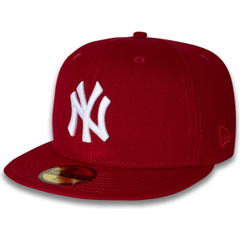 cepur-plakana-sarkans-pieguloss-59fifty-side-dominican-republic-no-new-york-yankees-mlb-no-new-era