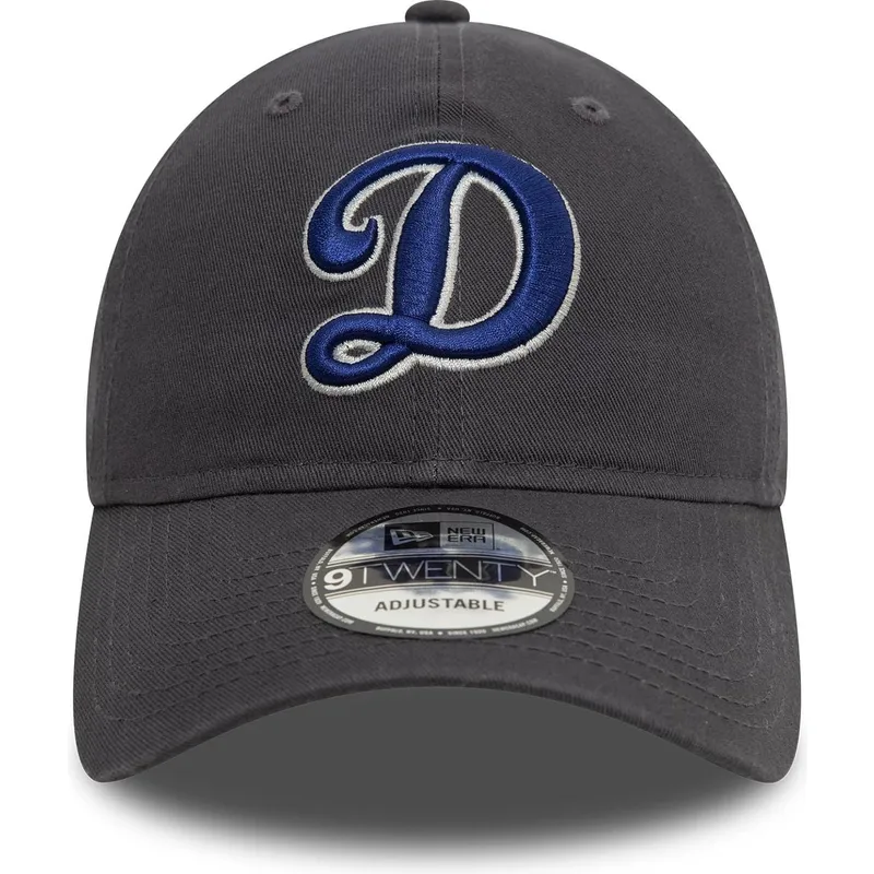 cap-izliekta-gray-adjustable-strap-9twenty-core-classic-no-los-angeles-dodgers-mlb-no-new-era
