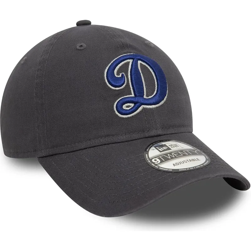 cap-izliekta-gray-adjustable-strap-9twenty-core-classic-no-los-angeles-dodgers-mlb-no-new-era
