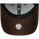 cepur-izliekta-bruns-snapback-9forty-melton-wool-no-detroit-tigers-mlb-no-new-era