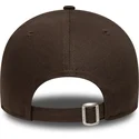 cap-izliekta-brown-adjustable-strap-9forty-outline-no-los-angeles-dodgers-mlb-no-new-era