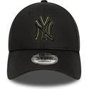 cepur-izliekta-melns-regulejams-9forty-outline-no-new-york-yankees-mlb-no-new-era