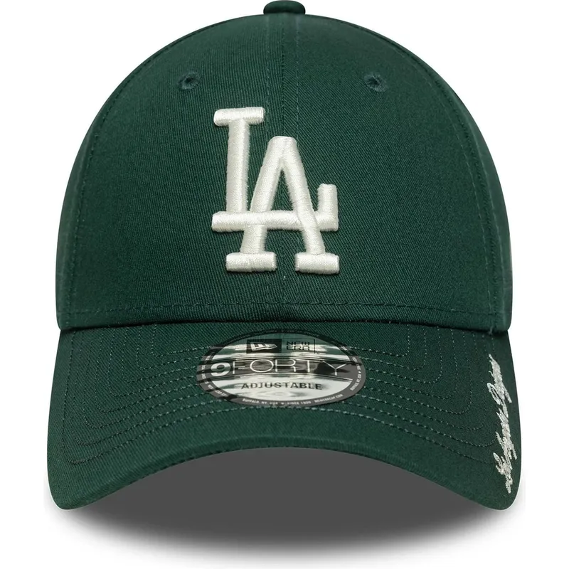cap-izliekta-green-adjustable-strap-9forty-visor-script-no-los-angeles-dodgers-mlb-no-new-era