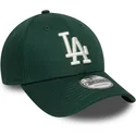 cap-izliekta-green-adjustable-strap-9forty-visor-script-no-los-angeles-dodgers-mlb-no-new-era