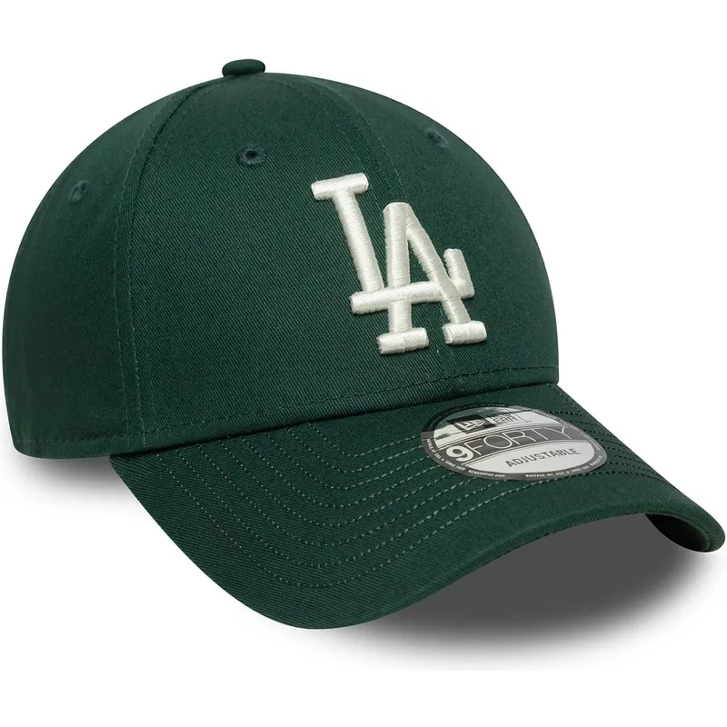 cap-izliekta-green-adjustable-strap-9forty-visor-script-no-los-angeles-dodgers-mlb-no-new-era