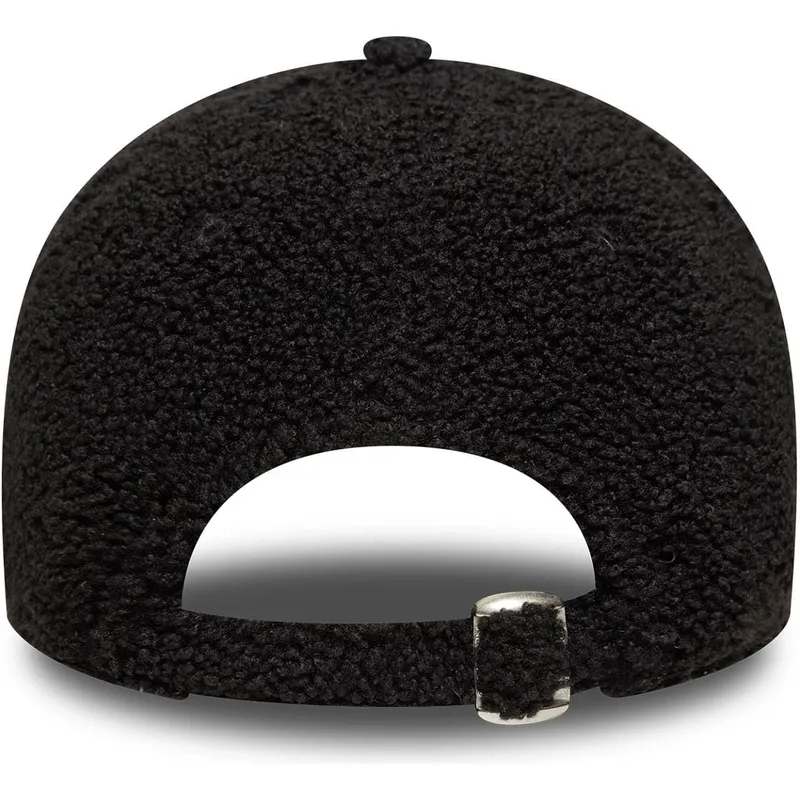 casquette-courbee-noire-ajustable-9forty-winter-borg-new-york-yankees-mlb-new-era