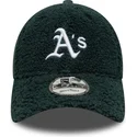 cap-izliekta-green-adjustable-strap-9forty-winter-borg-no-oakland-athletics-mlb-no-new-era