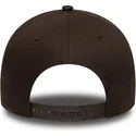 cap-izliekta-brown-snapback-9forty-e-frame-side-patch-no-los-angeles-dodgers-mlb-no-new-era