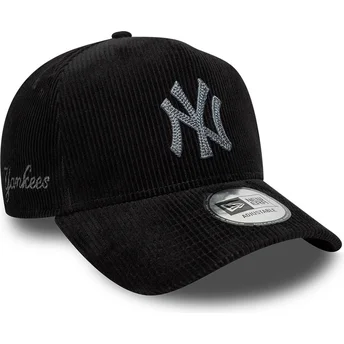 Cepur izliekta melns regulējams 9FORTY E Frame Cord no New York Yankees MLB no New Era