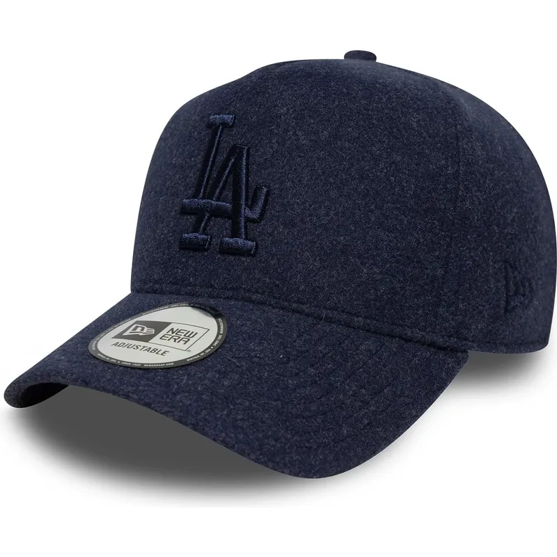 cepur-izliekta-tumsi-zils-snapback-9forty-e-frame-melton-no-los-angeles-dodgers-mlb-no-new-era