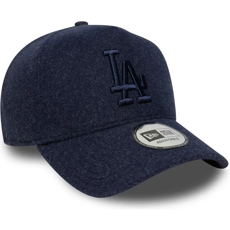 cepur-izliekta-tumsi-zils-snapback-9forty-e-frame-melton-no-los-angeles-dodgers-mlb-no-new-era