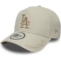 cap-izliekta-beige-snapback-9forty-e-frame-tonal-icon-no-los-angeles-dodgers-mlb-no-new-era
