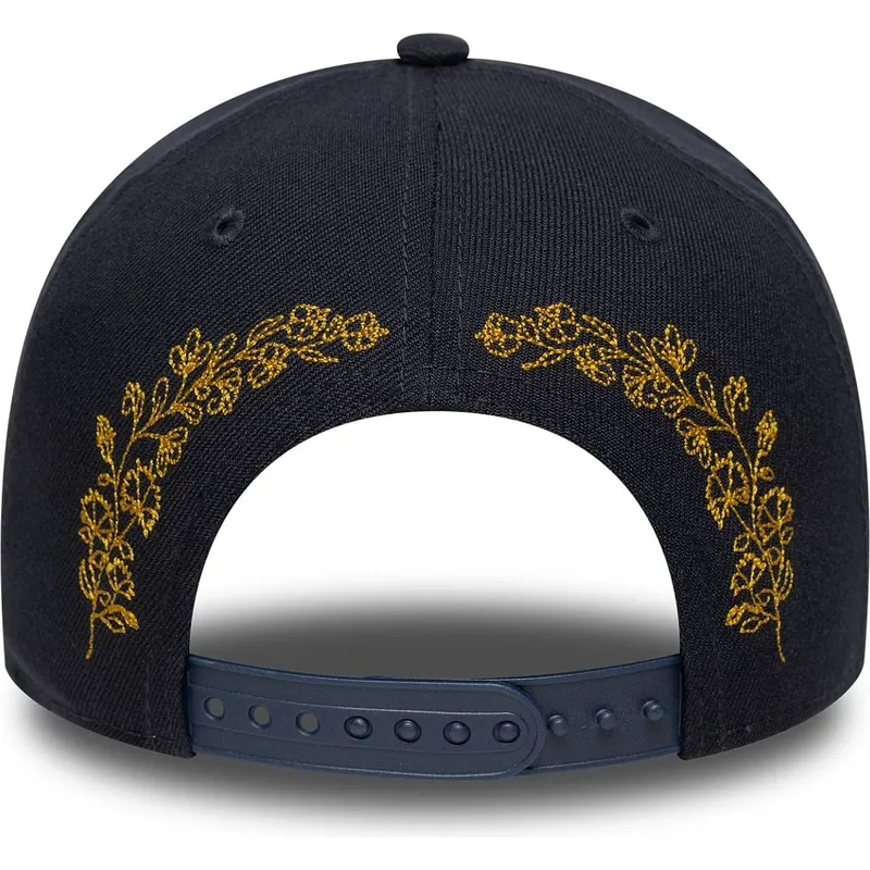 cepur-izliekta-tumsi-zils-snapback-9forty-e-frame-tonal-icon-no-new-york-yankees-mlb-no-new-era