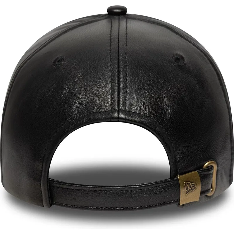 cepur-izliekta-melns-regulejams-9forty-e-frame-img-leather-no-new-york-yankees-mlb-no-new-era