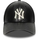 cepur-izliekta-melns-regulejams-9forty-m-crown-img-leather-no-new-york-yankees-mlb-no-new-era