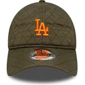 cap-izliekta-green-adjustable-strap-9twenty-quilted-no-los-angeles-dodgers-mlb-no-new-era