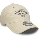 cap-izliekta-beige-adjustable-strap-9twenty-no-new-era