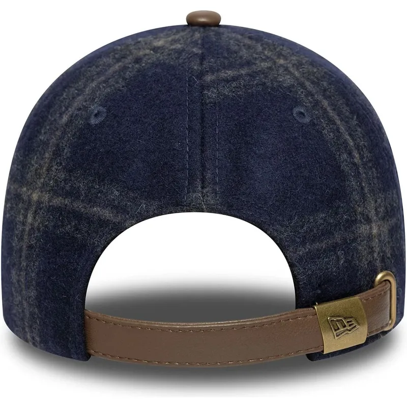 cepur-izliekta-daudzkrasains-regulejams-9twenty-img-loden-leather-no-new-york-yankees-mlb-no-new-era