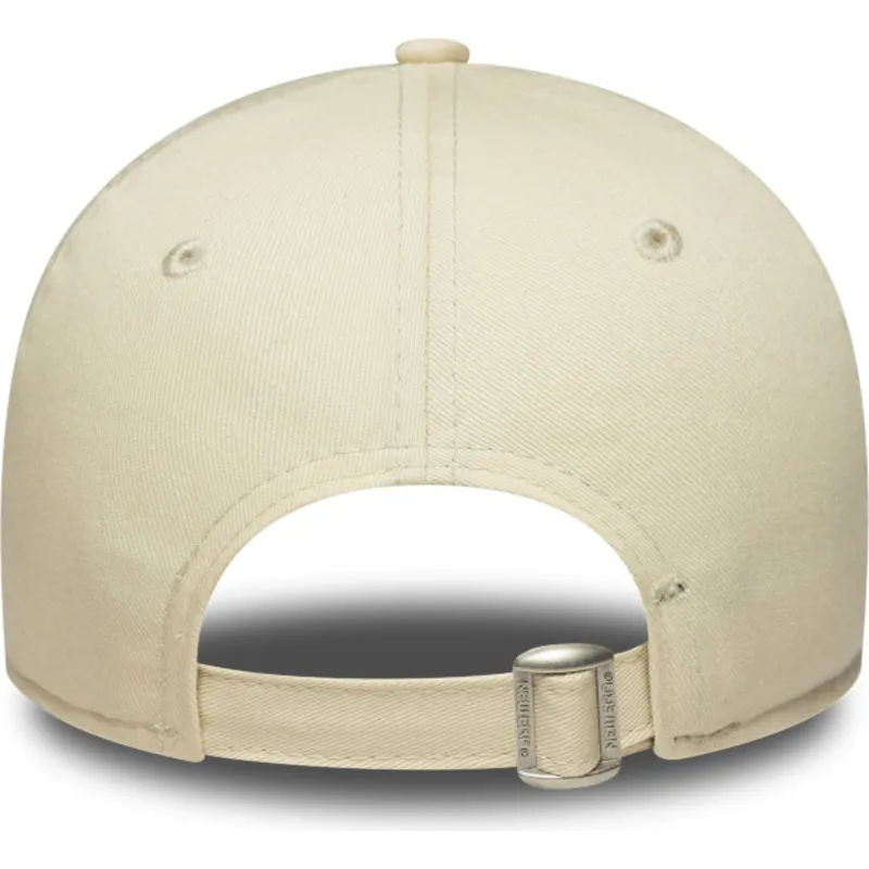 cap-izliekta-beige-adjustable-strap-rosa-9forty-league-essential-no-new-york-yankees-mlb-no-new-era