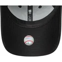 svart-bojd-justerbar-keps-for-dam-9forty-metallic-logo-fran-new-york-yankees-mlb-av-new-era