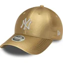 cepur-izliekta-zelta-regulejams-dorada-9forty-metallic-no-new-york-yankees-mlb-no-new-era