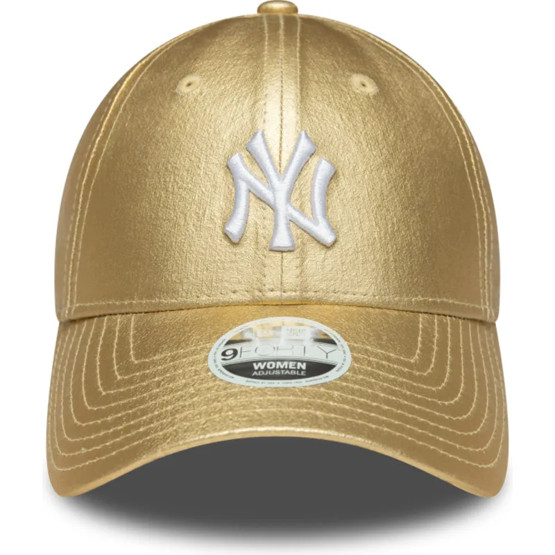 cepur-izliekta-zelta-regulejams-dorada-9forty-metallic-no-new-york-yankees-mlb-no-new-era