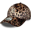 cepur-izliekta-leopards-regulejams-9forty-leo-velour-no-new-york-yankees-mlb-no-new-era