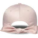 new-era-mlb-new-york-yankees-9forty-satin-bow-back-damen-verstellbare-rosa-kappe-mit-rosa-logo