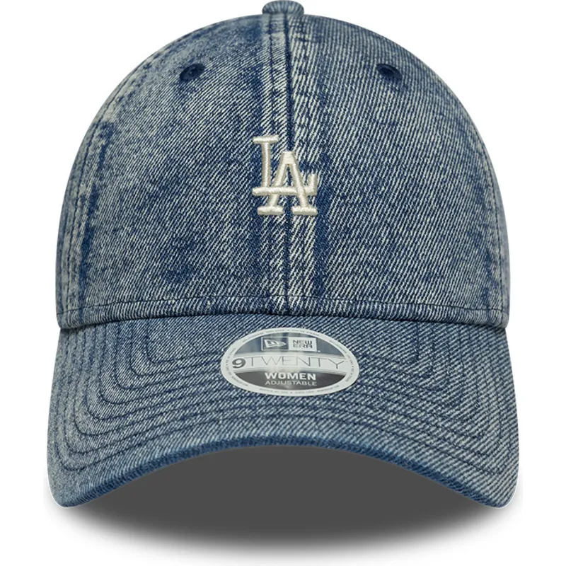 bla-bojd-justerbar-keps-for-dam-9twenty-denim-fran-los-angeles-dodgers-mlb-av-new-era