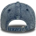 cepur-izliekta-zils-regulejams-9twenty-denim-no-los-angeles-dodgers-mlb-no-new-era