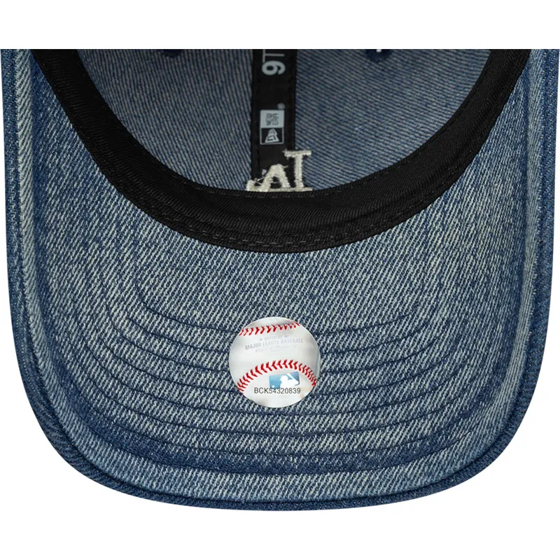 bla-bojd-justerbar-keps-for-dam-9twenty-denim-fran-los-angeles-dodgers-mlb-av-new-era