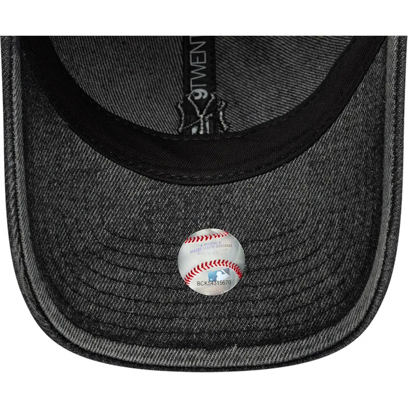 cepur-izliekta-melns-regulejama-lente-9twenty-denim-no-new-york-yankees-mlb-no-new-era