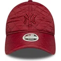 cepur-izliekta-sarkans-regulejams-9twenty-padded-no-new-york-yankees-mlb-no-new-era