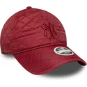 cepur-izliekta-sarkans-regulejams-9twenty-padded-no-new-york-yankees-mlb-no-new-era