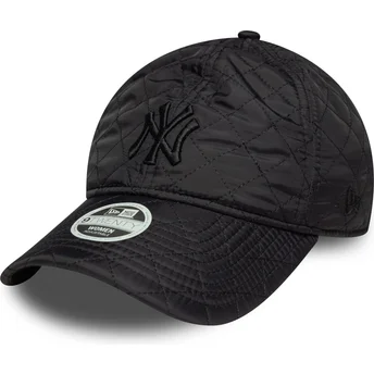 Cepur izliekta melns regulējama lente 9TWENTY Padded no New York Yankees MLB no New Era