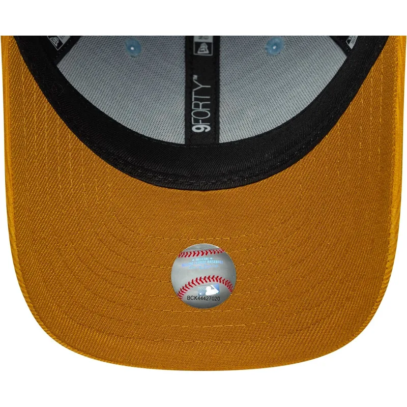 cepur-izliekta-daudzkrasains-regulejama-lente-berniem-9forty-cord-no-new-york-yankees-mlb-no-new-era