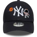 cepur-izliekta-tumsi-zils-regulejams-berniem-9forty-space-icon-no-new-york-yankees-mlb-no-new-era