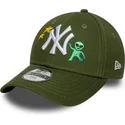 cepur-izliekta-zals-regulejams-berniem-9forty-space-icon-no-new-york-yankees-mlb-no-new-era