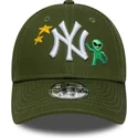 cepur-izliekta-zals-regulejams-berniem-9forty-space-icon-no-new-york-yankees-mlb-no-new-era