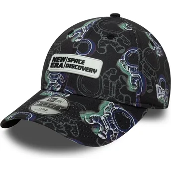 Cap izliekta black adjustable strap bērniem 9FORTY no New Era