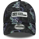 cap-izliekta-black-adjustable-strap-berniem-9forty-no-new-era