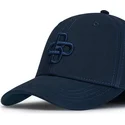 marineblaue-verstellbare-curved-cap-mit-marineblauen-logo-baseball-peach-obl055-von-oblack